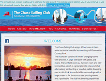 Tablet Screenshot of chasesc.org.uk